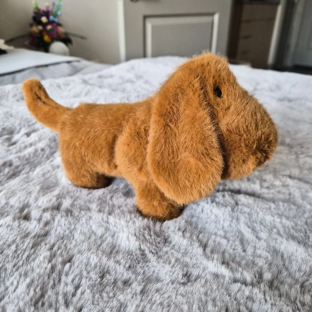 Plush Small Pet Toy - Brown Floppy-Eared Puppy